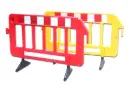 BARRERA PLEGABLE DE SEGURIDAD 2 MT LARGO 1 MT ALTO PLASTICA