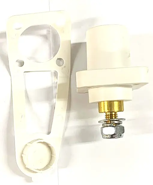 CONECTOR CAMLOK CHASIS MACHO BLANCO STEM