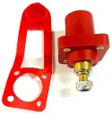 CONECTOR CAMLOK CHASIS MACHO ROJO STEM