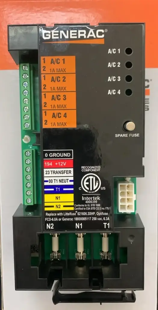 PANEL MODULO DE CONTROL