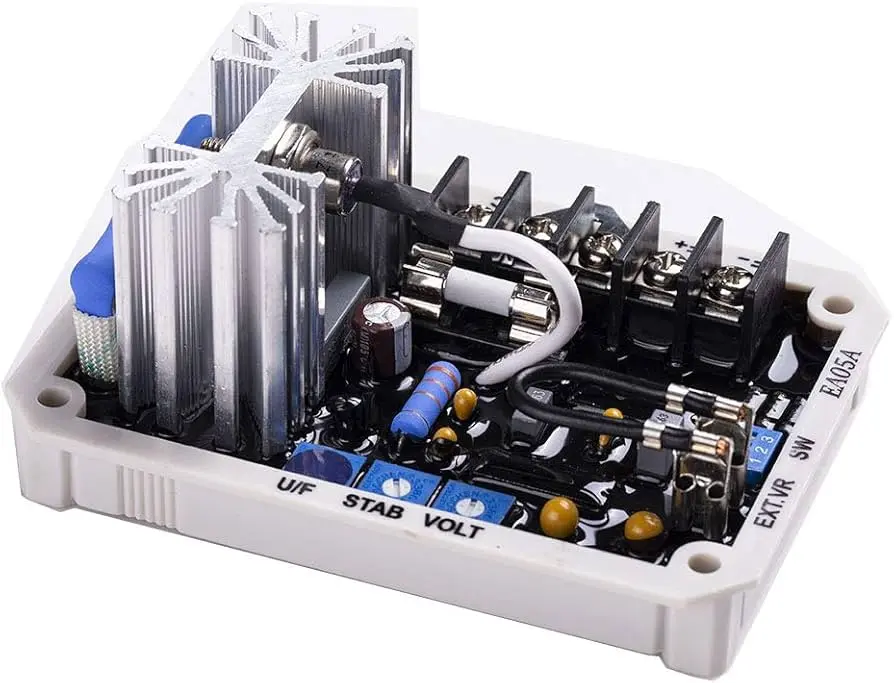 REGULADOR VOLTAJE (AVR) INPUT: 100V-300VAC - SENSING (A-C) INPUT: 220/380/440VAC - OUTPUT: 85VDC 5A