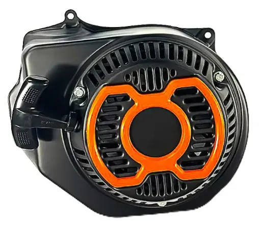 [014-01-136] ARRANCADOR COMPLETO (T/PLANO) GX160 GK210 (NEGRO)