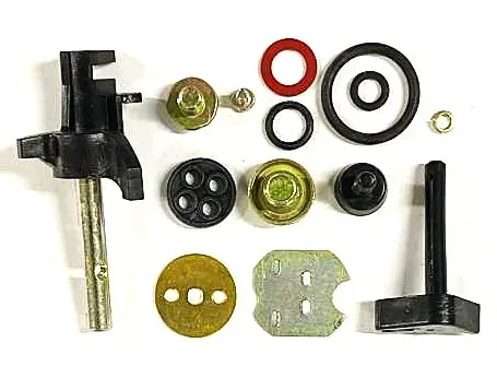 [106-01-359] KIT POSTES Y ALETAS CARBURADOR GX160 GX200 