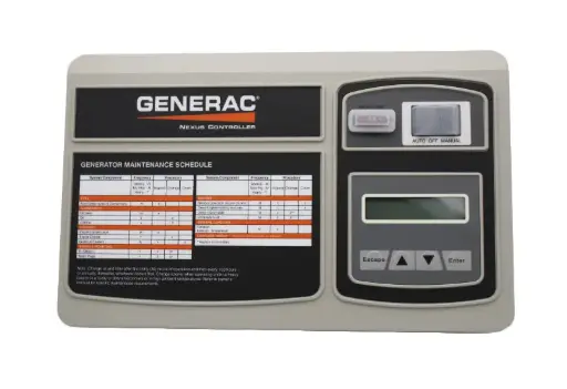 [411-01-015] PANEL DE CONTROL NEXUS GENERAC LIQUID COOLED