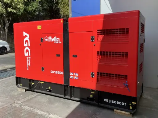 [011-01-398] PLANTA ELECT 165KVA 3F 120/208V CU165D6L AGG